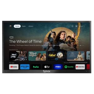 75-Inch Outdoor Smart LED TV for Home Waterproof Android 4K Brightness for Pool Gardens Terrace HD Definition - Product Image 1