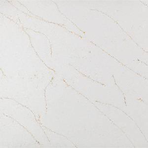 Custom Kitchen and Bathroom Vanity Tops Calacatta Quartz Natural Stone Countertops Carrara Calacata Hotel Project Prefab Cut - Product Image 2