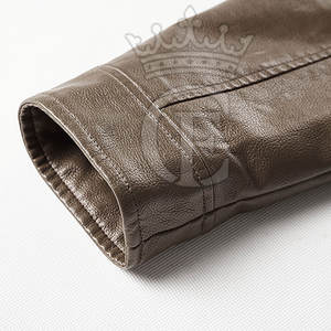 แจ็กเก็ตหนังสำหรับฤดูหนาวแจ็กเก็ตหนังออกแบบโลโก้ได้ตามต้องการ - Product Image 6