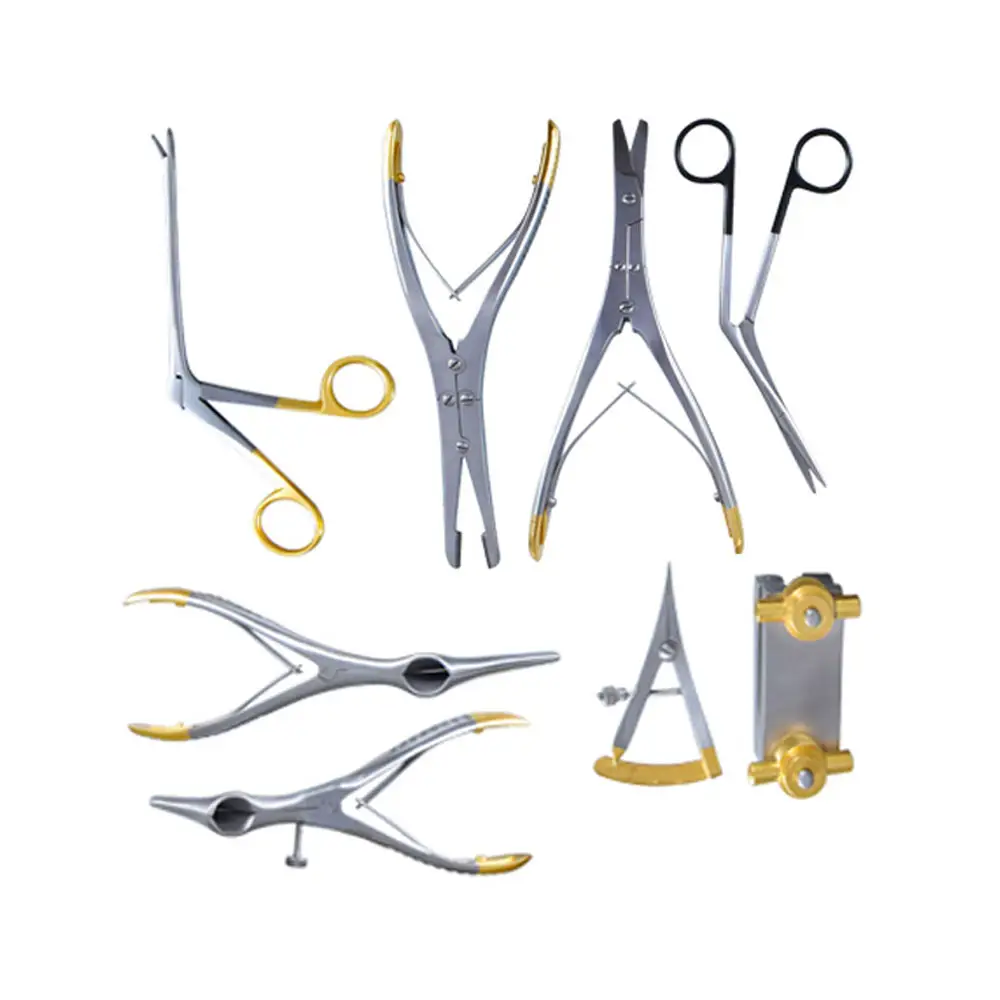 11 pcs Nasal cirurgia plástica instrumento conjunto, instrumentos cirúrgicos rinoplastia 2023 Top Quality Nasalplasty Instrumentos Set