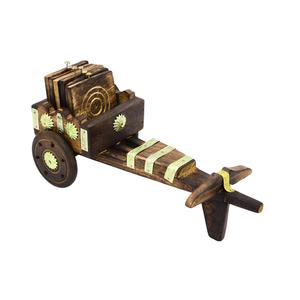 Lot 4/5 supports ronds personnalisés en bambou sous-verres en bois lisse couleur et logo personnalisés vente en gros de tapis nature style européen - Product Image 3