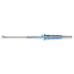 คีมสแตนเลส Resano แบบสั้น ปลายตรง ไม่ก่อให้เกิดการบาดเจ็บ ขนาดก้าน 5 มม. ความยาวใช้งาน 6.75 นิ้ว (17 ซม.) ด้ามจับแบบบีบ 11.75 นิ้ว (29.8 ซม.) - Product Image 1