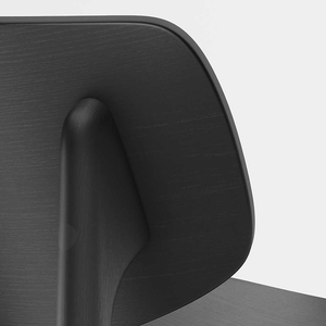 Nuestra Silla de comedor Paolo curva un diseño clásico de respaldo de paleta inspirado en los Iconos modernos de mediados de siglo 0208192 - Product Image 5