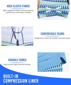 Custom Athletic Mesh <b>Shorts</b> <b>with</b> Compression Liner <b>Phone</b> <b>Pocket</b> Sporty Style for Workout Sports Fitness <b>Gym</b> Running Jogging - Product Image 4