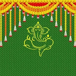 Ganesha Hintergründe Hochzeits dekoration Einweihung sparty Hintergrund Ganesha Stoff Puja Jubiläums dekoration Party Dekor