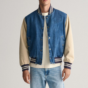 Chaqueta Universitaria de Béisbol para Hombre, Diseño Personalizado Único, Estilo Vintage, Cálida para Invierno, 100% Algodón, Venta al Por Mayor - Product Image 1