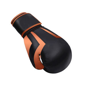 Gants de boxe pour enfants en cuir de haute qualité, antidérapants, à lacets, avec logo personnalisé imprimé, couleur unie, pour l'entraînement et le combat - Product Image 4