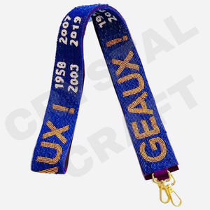 Correa para Bolso de Cuentas de Vidrio Hawkeyes de CRYSTAL CRAFT, Color Personalizado, Estilo Indio, Tamaño Personalizado, Se Acepta Logotipo Personalizado, Modelo de Uso Diario 2035 - Product Image 2