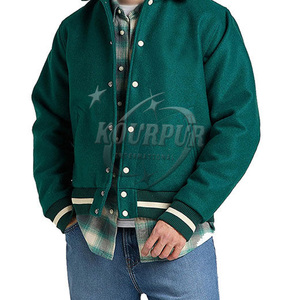 Vestes pour hommes veste Letterman chaude au design personnalisé pour la saison hivernale vestes Letterman entièrement en laine à prix raisonnable - Product Image 2