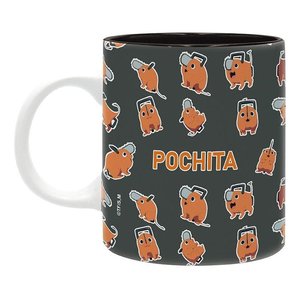 Tasse en céramique minimaliste faite à la main CHAINSAW MAN ABYMUGA380 (320 ml) compatible micro-ondes, motif dessin animé, idéale pour cadeau - Product Image 3