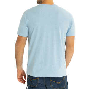 T-shirts Ringer en Microfibre 100% Coton pour Hommes, Vente en Gros, Logo Personnalisé Imprimé, Qualité Supérieure, Vêtements Tricotés Décontractés Simples - Product Image 4
