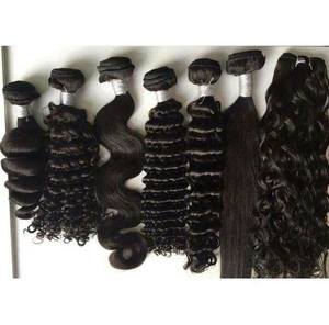 Extensiones de cabello humano brasileño de calidad al por mayor, sin desprendimiento, sin enredos, estilo ondulado indio, 8 pulgadas de longitud estirada en paquetes - Product Image 4