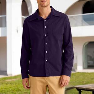 Camisas de Hombre para Uso Casual con Tela de Algodón Transpirable, Ajuste Cómodo para Uso Diario en la Oficina y Viajes - Product Image 5