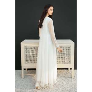Ensemble en Chiffon Brodé pour Femmes PR-557 - Product Image 2
