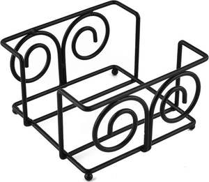 Support de porte-serviettes de conception minimale Porte-serviettes de haute qualité Fer Métal Design Maison, Hôtel et Restaurant Table Revêtement en poudre - Product Image 3