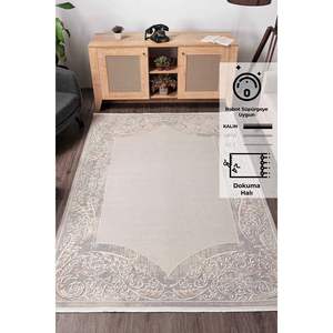 Comfort Leo 2975 Juego de alfombras con patrón rectangular Alfombra hecha a máquina de estilo clásico tejido moderno - Product Image 1