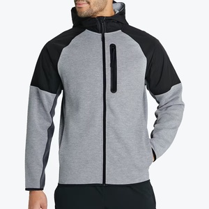 Nueva Llegada, Sudadera con Capucha Esencial para Hombre, Venta al por Mayor, Talla Grande, 100% Poliéster, Felpa, Sudadera con Capucha y Cremallera para Hombre, Lisa, con Cierre, OEM/ODM - Product Image 6