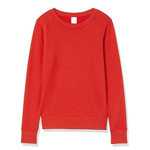 Sweat-shirt en molleton 100% coton personnalisé, nouveau style décontracté, streetwear, hiver, pour femmes, col rond, manches longues - Product Image 3