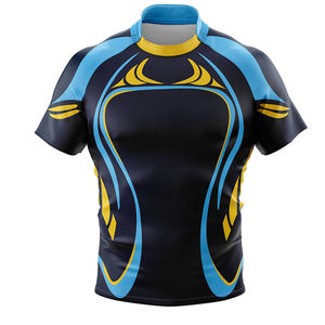 Vente en vrac en gros Maillot de rugby à bas prix Maillot de rugby personnalisé sublimé en bas quantité minimale de commande - Product Image 1