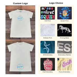 Usine Oem 100 _ T-shirts en jersey de coton peigné pour hommes T-shirt personnalisé à manches courtes T-shirt blanc d'été pour hommes - Product Image 2