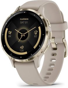 Montre connectée Venu 3S toute nouvelle, écran tactile AMOLED de 1,2 pouce, lunette souple, tracker d'activité, portable - Product Image 1