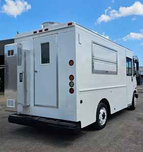 Remolque de Comida Rápida Móvil Listo para Exportar, Camiones de Comida Grandes de Acero Inoxidable y Aluminio para Exteriores, Eléctricos de 220v para Negocios de Helados - Product Image 3