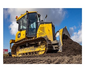 รถดันดิน John Deere 650J แบบตีนตะขาบ ขายราคาถูก อุปกรณ์ก่อสร้างหนักสำหรับงานเหมือง งานเคลียร์พื้นที่ งานขุดดิน - Product Image 5