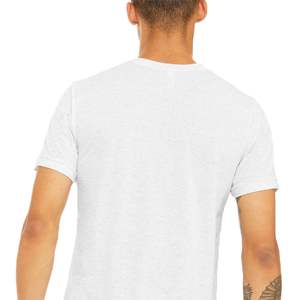 T-shirt à manches courtes pour homme, coupe classique, en jersey épais polyester/coton 200g, anti-plis, style streetwear, personnalisable - Product Image 5