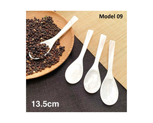 Cuillère à caviar coquillage écologique Ustensile en nacre fait à la main pour gourmet et décoration Mini cuillère à coquille d'escargot personnalisée - Product Image 3