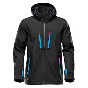 Men's New Design Heavyweight Softshell Jacket with Detachable <b>Hoodie</b> Breathable and Warm Reversible Feature Fox <b>Fur</b> Pattern - Product Image 6