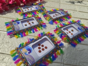 Paquete de libros Bindi elegantes y elegantes, pegatinas indias para la frente para mujeres, bodas, festivales y regalos de recuerdo, regalos de devolución de Haldi Mehendi - Product Image 6