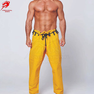 Combinaisons de judo de haute qualité, pré-rétractées, en tissu coton tissé perlé, uniformes de BJJ avec patchs personnalisés en stock - Product Image 4
