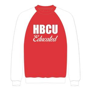 Hbcu เสื้อสเวตเตอร์แขนยาว DST Raglan มีการปักลายภาษากรีก sority Delta Divine COLLEGIATE - Product Image 2