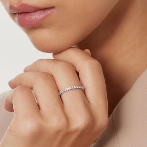 Bague en diamant 0,68 carat, bague souvenir - Product Image 2