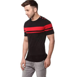 T-shirts Oversize Hip Hop 100% Coton Personnalisables pour Hommes Grandes Tailles 180g Anti-Boulochage Vierge Épaules Tombantes pour Entraînement Sportif - Product Image 6