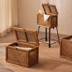 <b>Rattan</b> <b>Storage</b> <b>Box</b> Set of 3 Handmade <b>Storage</b> <b>Box</b> Eco-Friendly Natural Home and Home Decor Wholesale from Vietnam - Product Image 6