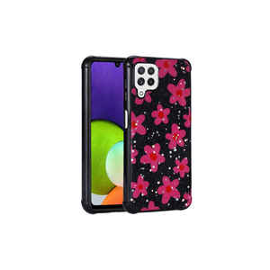 Coque en silicone brillante pour Samsung Galaxy A22 4G Electroplate Ins Plus avec motif pailleté et protection de l'appareil photo - Product Image 1