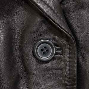 Abrigo largo con capucha acolchado de cuero genuino ecológico teñido de calidad superior para mujer, chaqueta de invierno y otoño para adultos personalizada - Product Image 3