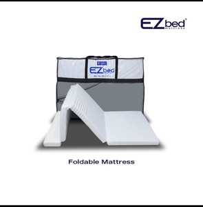 Matelas pliable EZBed Matériau mousse de qualité Housse amovible Moderne pour chambre à coucher Meilleur prix Taille d'exportation personnalisée pour l'Indonésie - Product Image 2