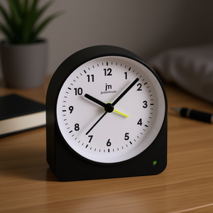 Lowell Black Alarm <b>Clock</b> JA 7104N Stylish Desk & <b>Table</b> <b>Clock</b> - Product Image 3