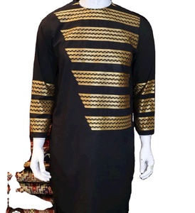 Vestidos tradicionales de 2 piezas de estilo afgano para hombres 100% Material de alta calidad hecho para hombres vestido afgano Shalwar Kameez - Product Image 1