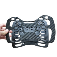 Service de pièces d'usinage CNC OEM 5mm 6mm feuille de plaque en Fiber de carbone pour F30/G37 Sim Racing volant en Fiber de carbone voiture jeu