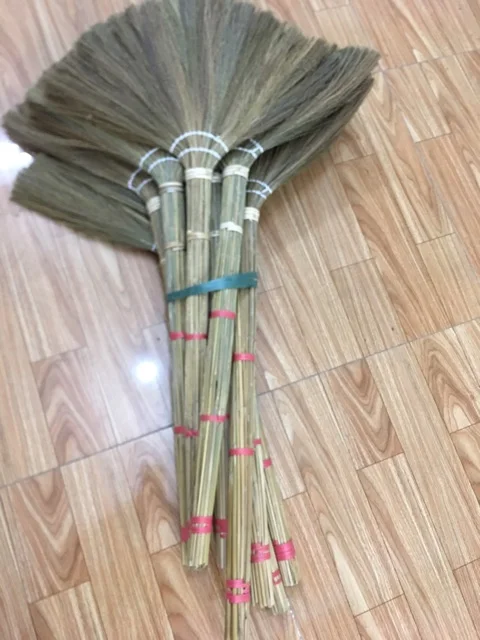 Vietnamese soft grass broom for cleaning home, decorative from Vietnam supplier 2023