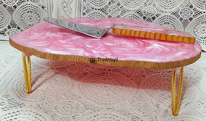 แท่นวางเค้กทำจากเรซิ่นทนทานสำหรับงานแต่งงานโต๊ะของหวานงานปาร์ตี้และของตกแต่งงานวันเกิด - Product Image 3