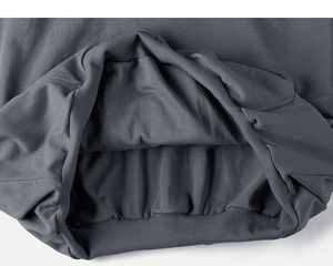 Sudadera con Capucha Personalizada con Logotipo, Tejido de Rizo, Gruesa, sin Cordones, Hombros Caídos, Estilo Holgado - Product Image 5