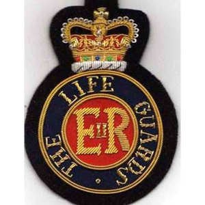 ROYAL SCOTS DRAGOON GUARDS BLAZER BADGE Tela suave Lingotes Alambre Insignias Logotipo personalizado Diseño Bordado Técnica Parches - Product Image 6