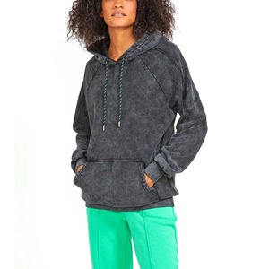 Serigrafía personalizada 100% algodón hecho francés Terry mujeres sudaderas con capucha mejor fabricante personalizado de alta calidad señoras sudaderas con capucha - Product Image 1