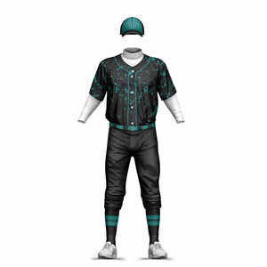 Nouveau design populaire uniforme de baseball extensible et léger de meilleure qualité/uniforme de baseball pour hommes de bon fabricant - Product Image 1