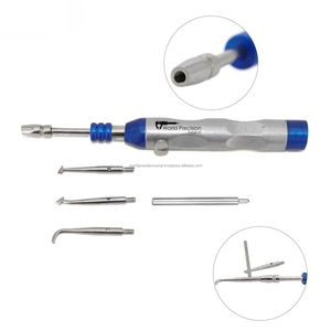 ชุดเครื่องมือถอดครอบฟันแบบแมนนวล World Precision Surgical WPS-MRT-C5 ปรับได้ 4 ชิ้น ทำจากสแตนเลสสตีล พร้อมด้ามจับตามหลักสรีรศาสตร์ - Product Image 5
