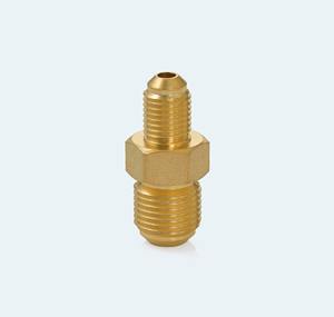 ข้อต่อทองเหลืองคุณภาพสูง 3/8x1/4 sae แบบลดขนาด 45 องศา สำหรับระบบปรับอากาศ ท่อทำความเย็น ท่อน้ำมัน และอุปกรณ์ไฮดรอลิก - Product Image 2